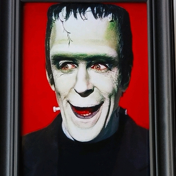 Herman Munster The Munsters Vintage Retro Horror 50s 60s Tv Cult Classic Art Dec - Picture 7 of 7